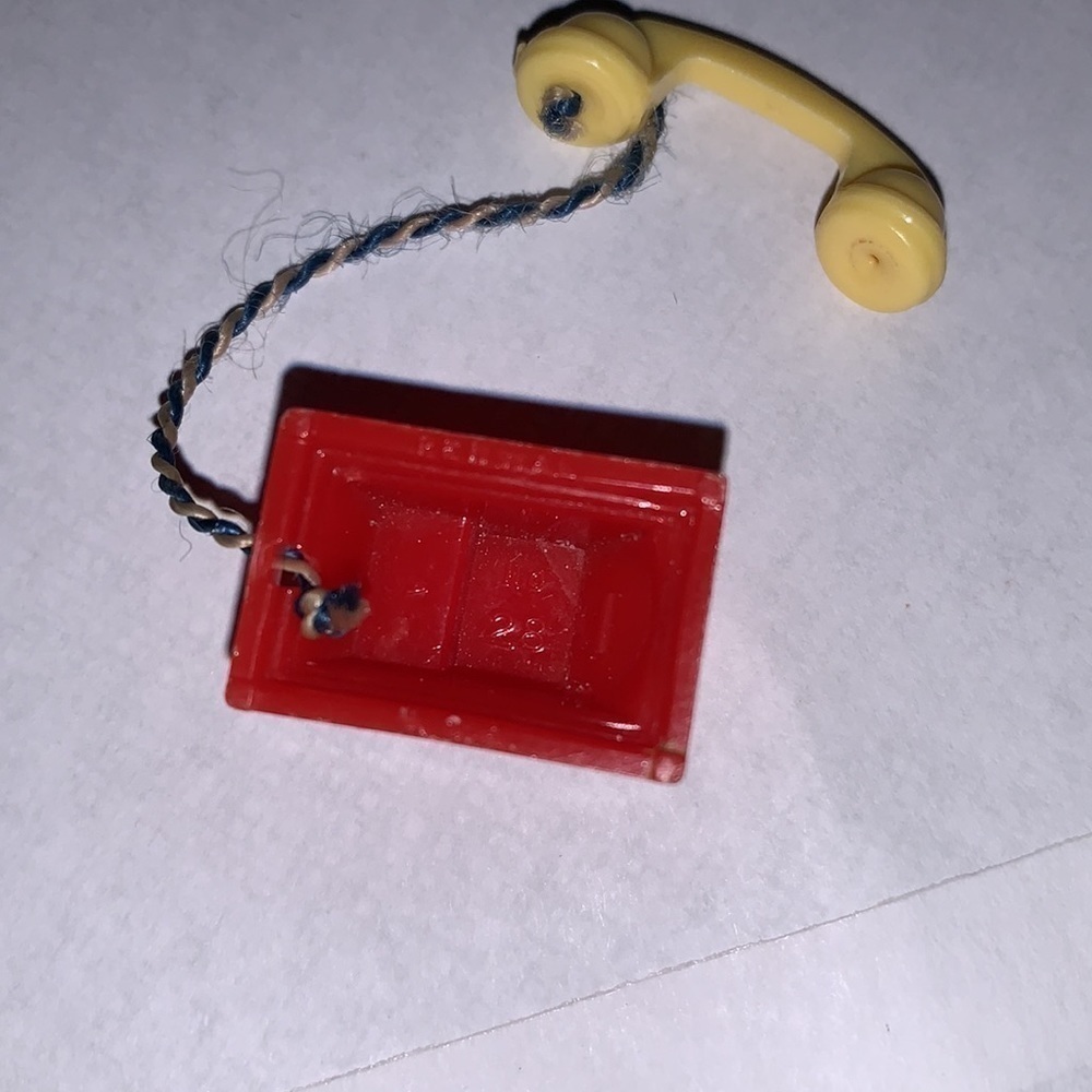 Vintage Renwal no 28 Dollhouse Mini Rotary Phone - Picture 3 of 5